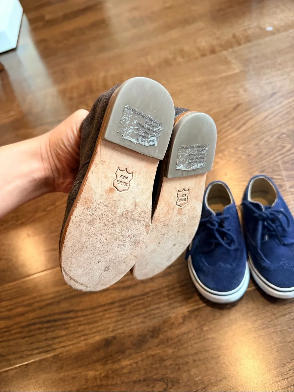 Janie and Jack Wingtip - dress Shoes